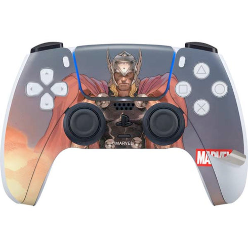 Marvel Thor God of Asgard PS5 Pro Disk Bundle  Skin
